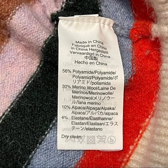 Madewell Striped James Pullover Sweater S - Picture 8 of 9